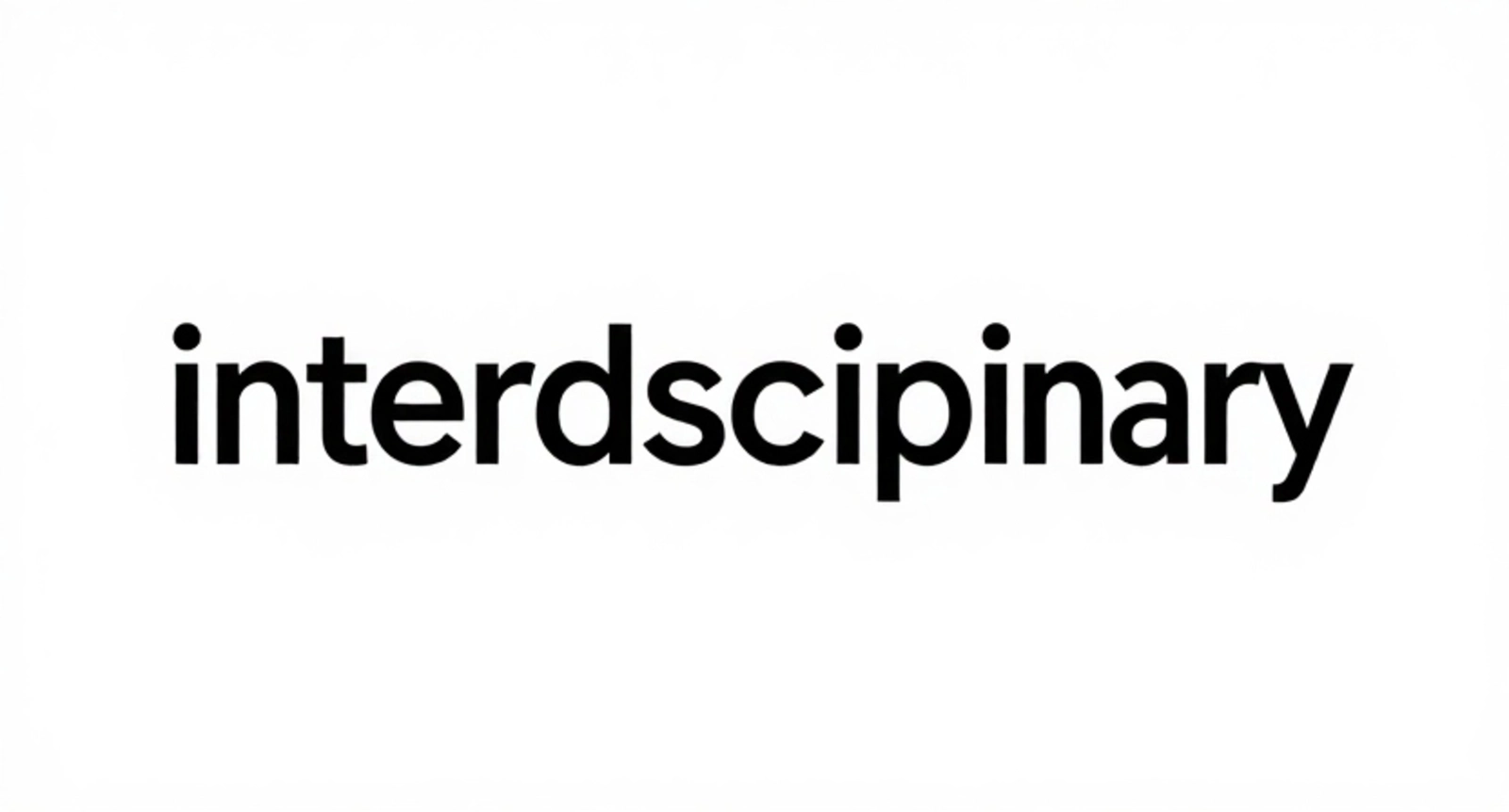 interdisciplinary synonym